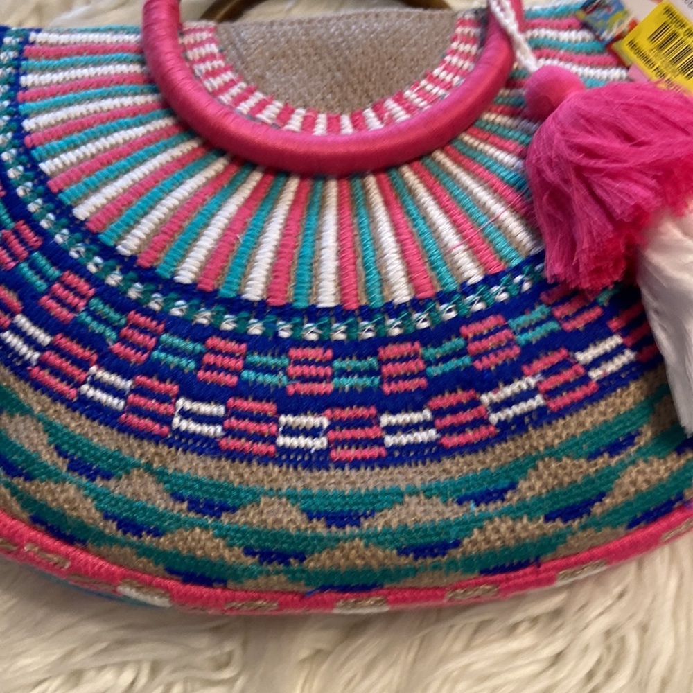 NWT Brooke Webb for Anna & Ava Clutch very beautiful hand made see all photos - Picture 2 of 12